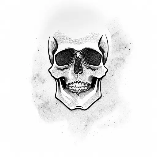 Hipster Skull