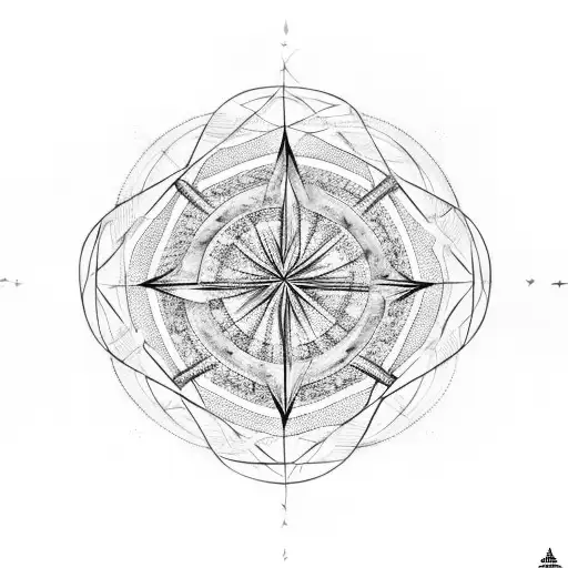 A Wind Rose Intertwined With Honeycombs
