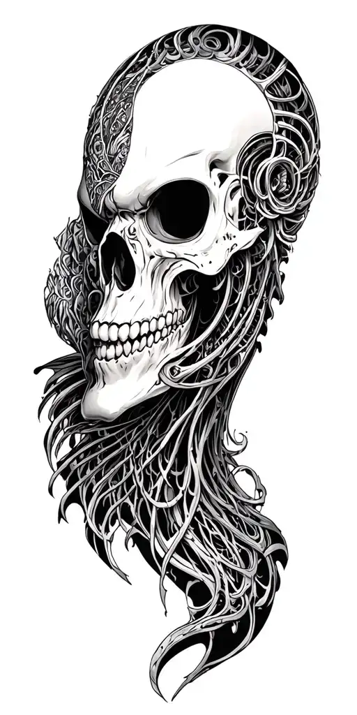 Hr Giger Biomechanical Sleeve