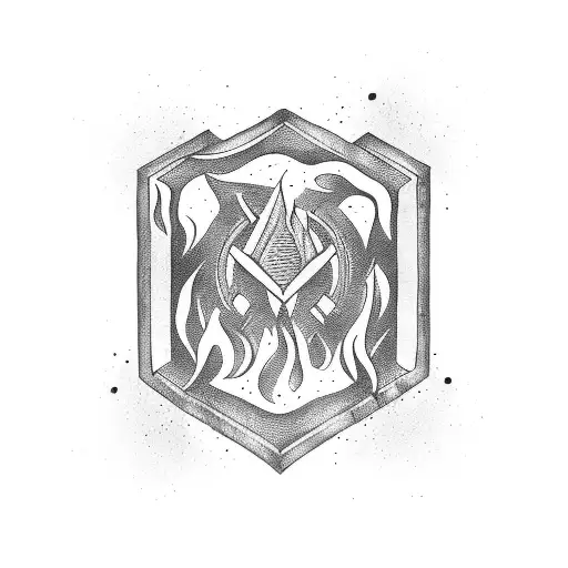 Birthmark Fire Symbol