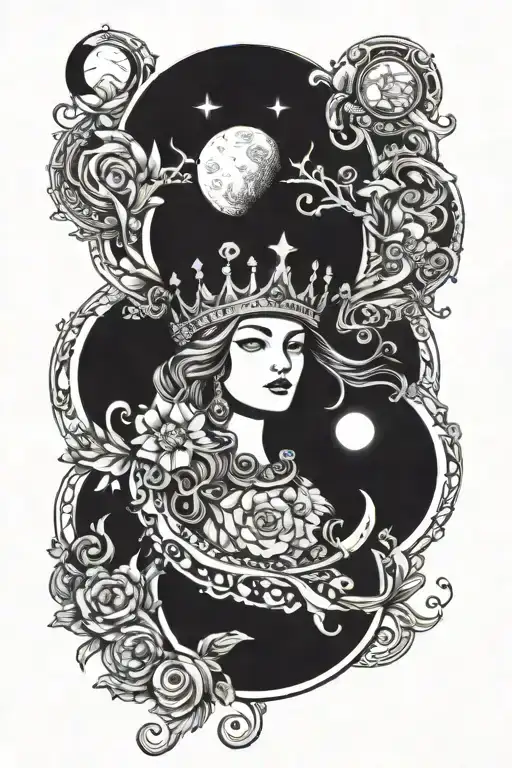 Moon And Queen