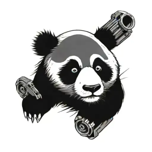 Panda Whith Guns