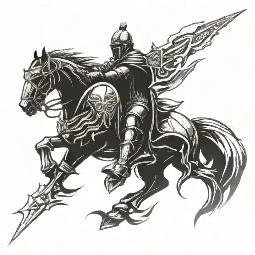 Flaming Knight From Dark Souls Bonfire