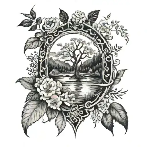 Geographic Elegant Nature Inspired