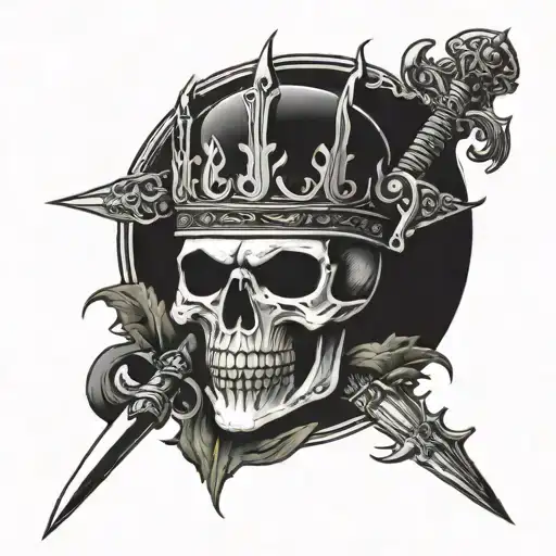 Throne Skull Sword