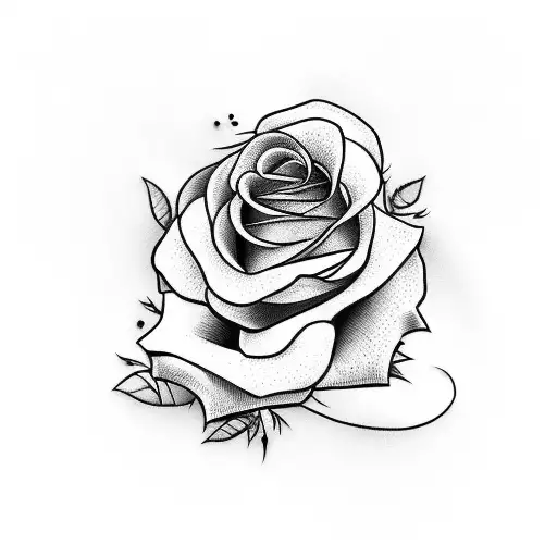 Roses With Baby Footprint