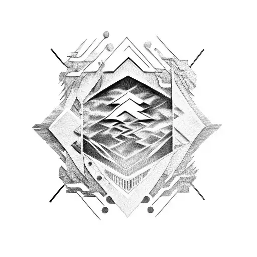 A Linkinpark Inspired Tattoo With Welding Sparks As Background