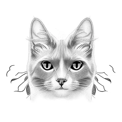 A Tuxedo Cat And A Black Cat Sat Atop The Number 13