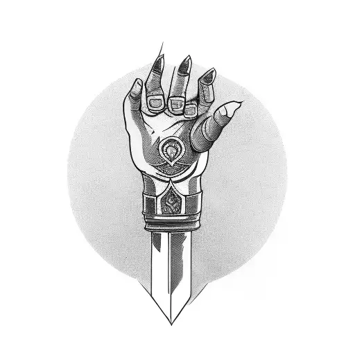 Hand With A Dagger