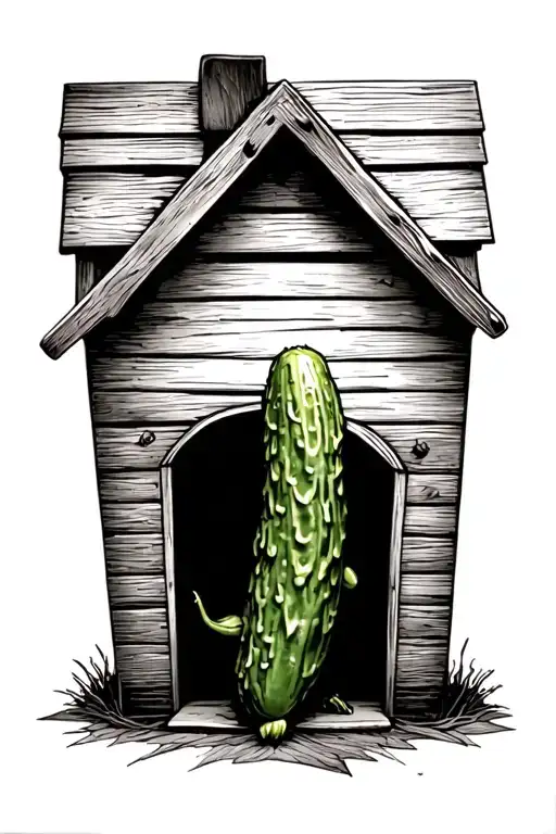 Pickle In A Doghouse