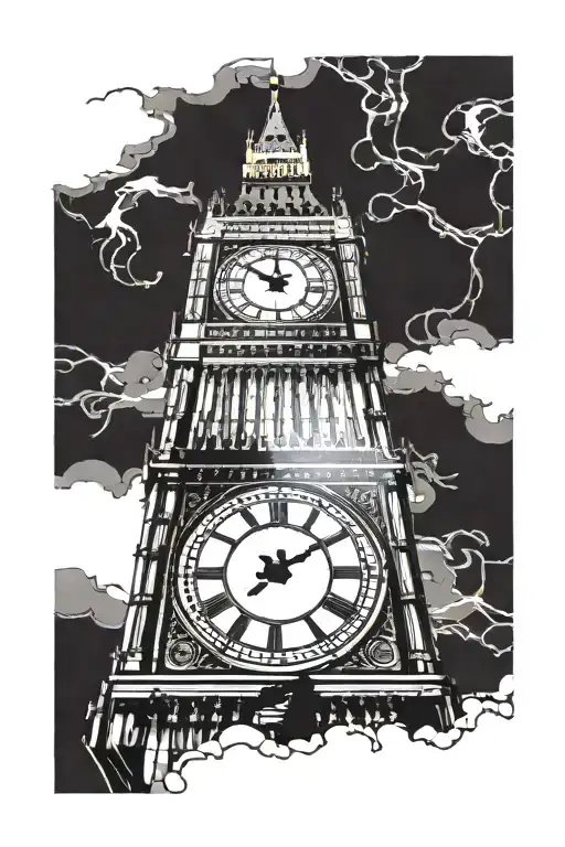 Bigben And Bigben Clock Face