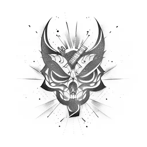 Metal Guitar Electric