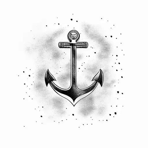 Anchor With Helium Atom