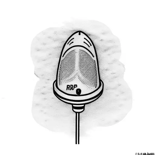 A Coffee Bean Morphing Into A Rap Microphone