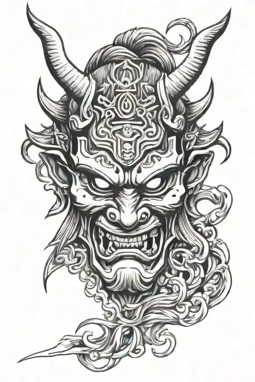 Oni Mask Samurai