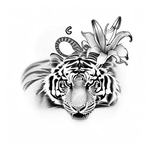 Dragon With A Tiger Lily