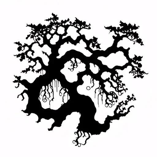 Poison Tree Silhouette