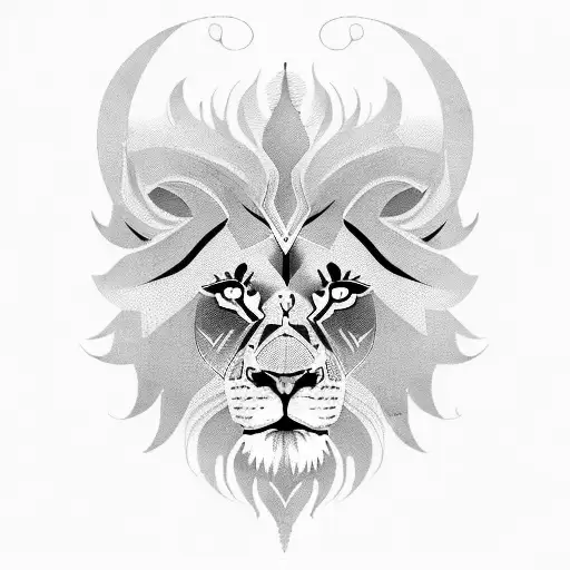 Lion Head Lattitude And Longitude Coordinates Vertically