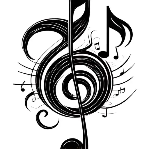 A Turbo Morphing Into A Music Note