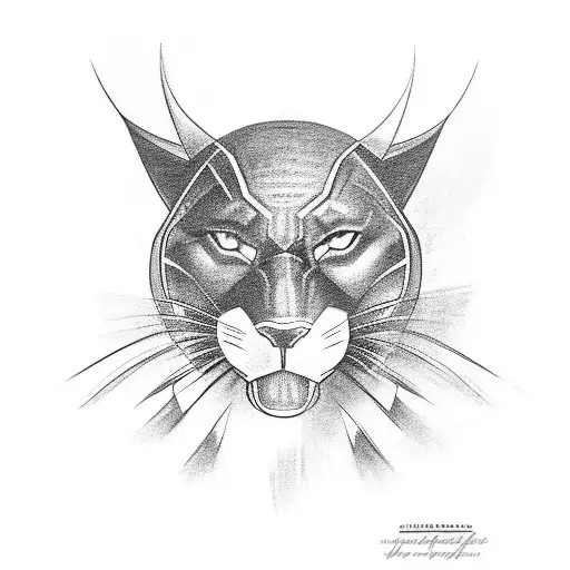 Black Panther And A Pretty Woman