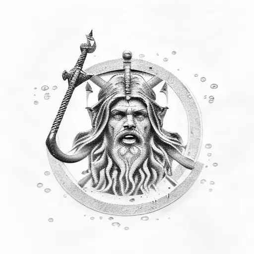 Poseidon With Water