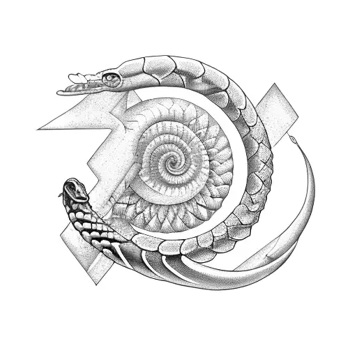 A Winged Rod With A Snake In A Helix Around It