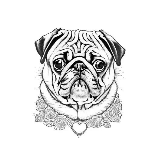 Pug Dog Lovely My Son My Life