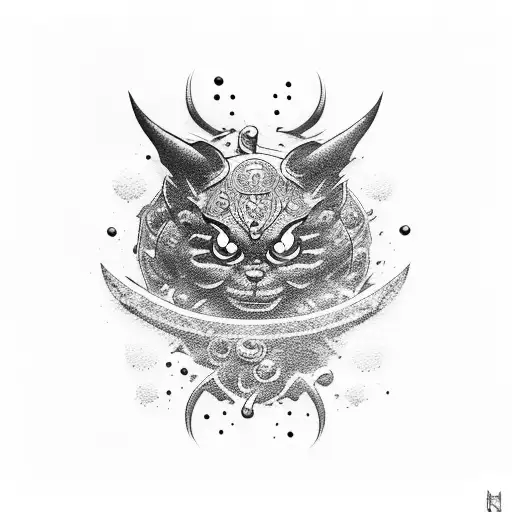 Katana Surrounded With Water