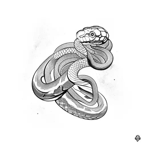 Full Arm Snake With Calypso And Copper Tones