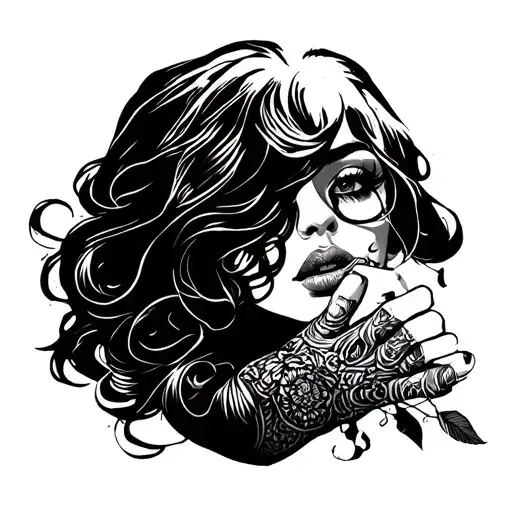 Lesbian Hand Choking Each