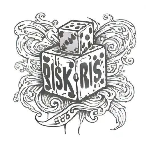 Text Risk Rich On Dice