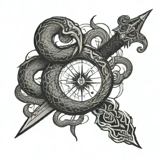 Snake Sword Blood Moon