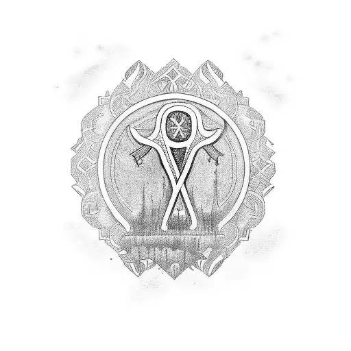 The Word Yeshua With A Background