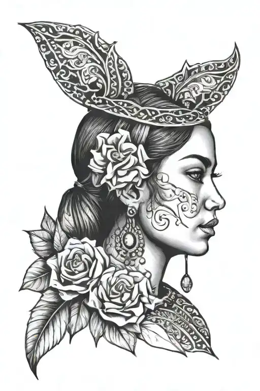 Hispanic Woman Portrait