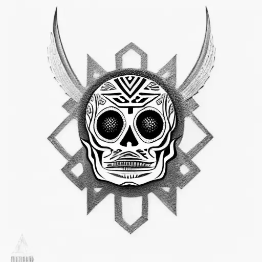 Mexican Skull Maori
