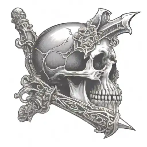 Grim Reaper With Scythe