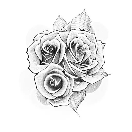 Corn Snake With Roses