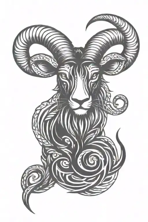 Minimalistic Leo Zodiac Sign