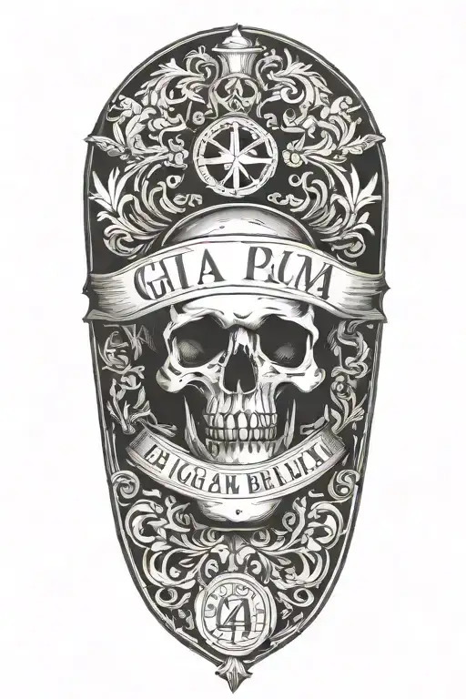 Roman Numerals 04 01 2024 With Latin Quote Se Vis Pacem Para Bellum With Name Gia