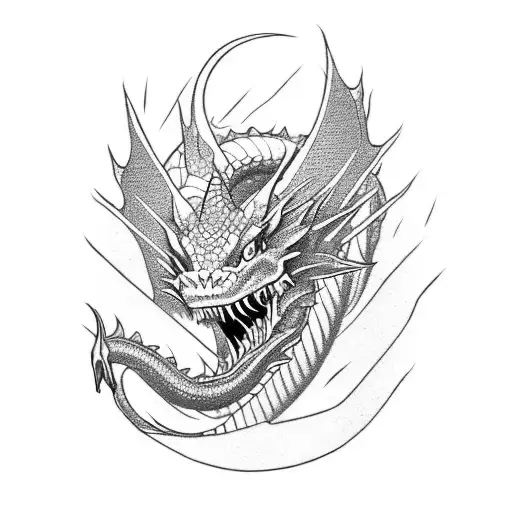 A Dragon In A Brazilian Jiu Jitsu Gi Executing A Submission Hold On A Stock Chart