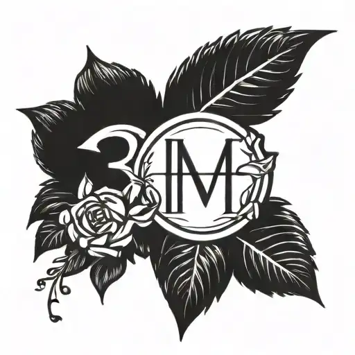 Roman Numeral 30 Small Minimalistic Sketches