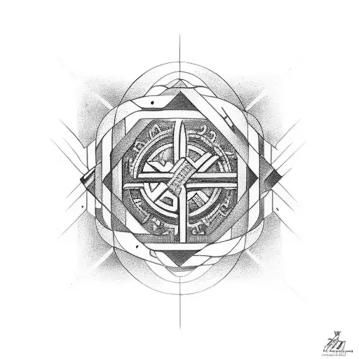 Eternity Symbol And Symbol Of Number Pi And Wisdom