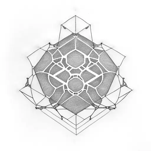 Cyberpunk Hexagon