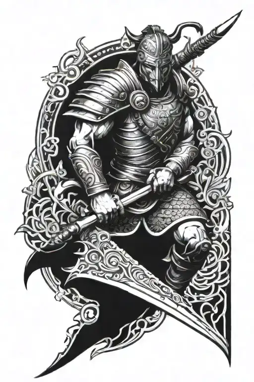 Warrior Who Inspire Strength And Respect