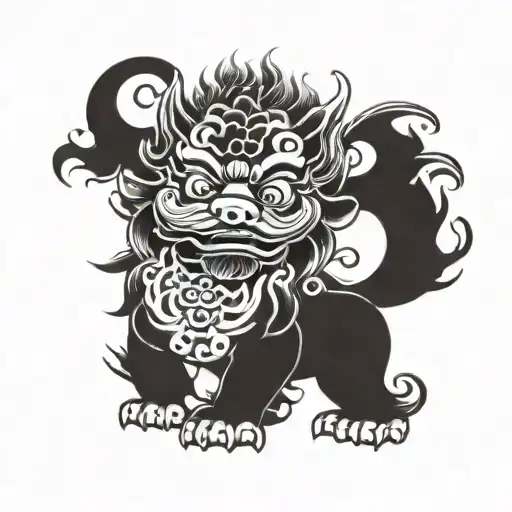 Chinese Foo Dog Cute
