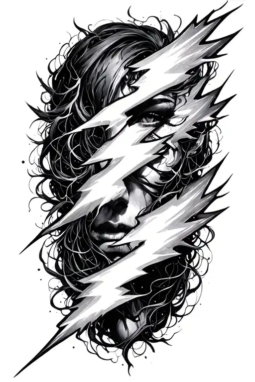 Lightnings That Gradually Merge