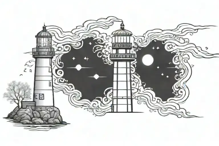 Lighthouse Shining Light House