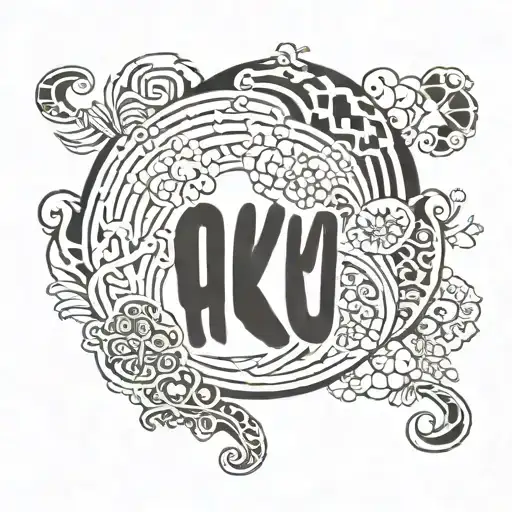 Word Hoku With Paw Print As The O