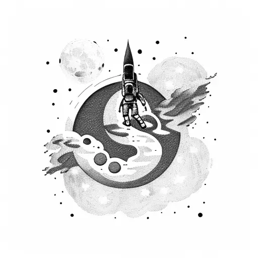 Astronaut Space Moon