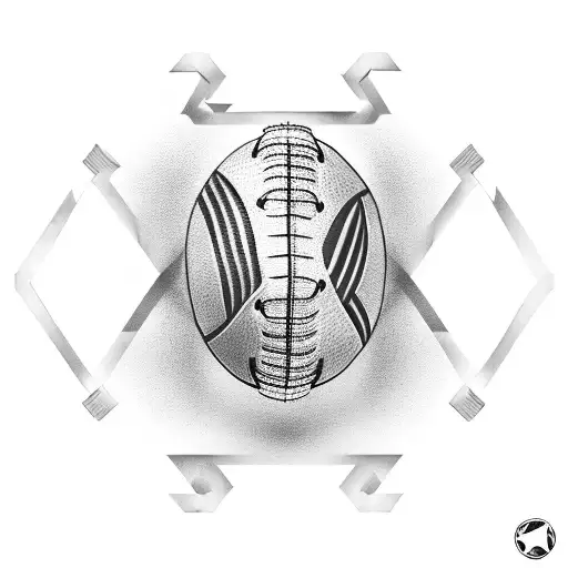 Combine A Football And The Number 28 In A Creative Way